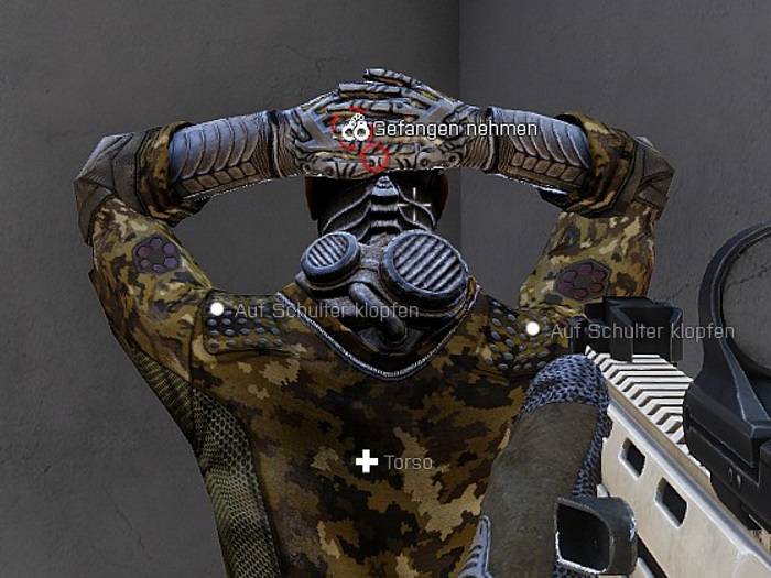 Gefangennahme eines feindlichen Soldaten