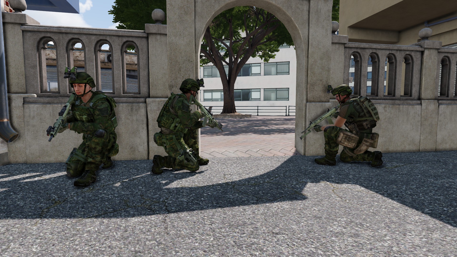 Darstellung einer Kreuzsicherung