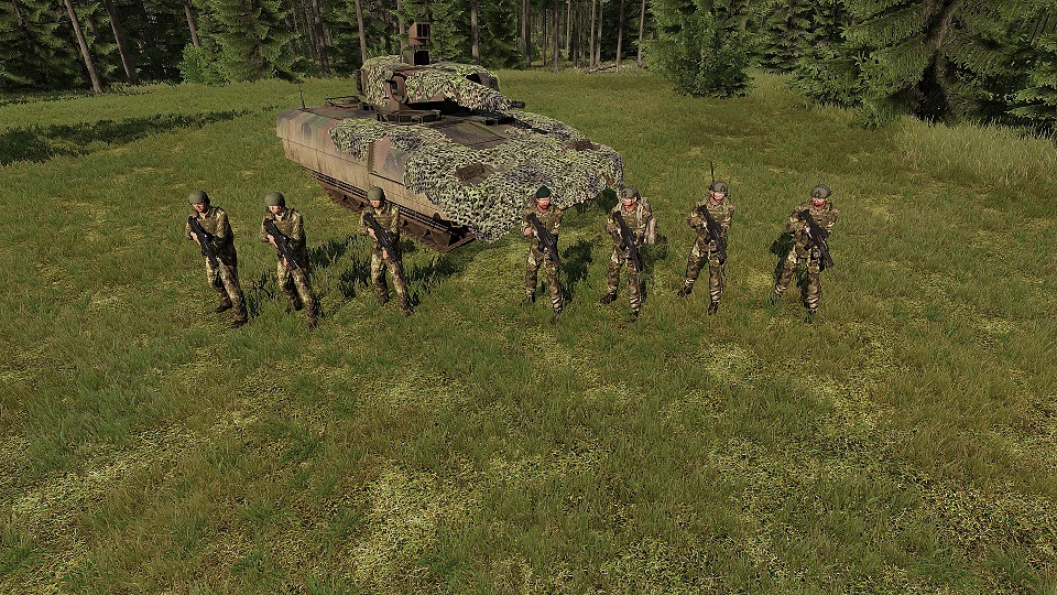 Zugtrupp der Panzergrenadiere