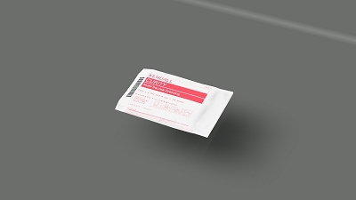 Mullbinde auf dem Boden