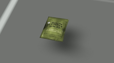 QuickClot auf dem Boden