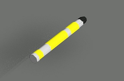 Epinephrin-Autoinjektor auf dem Boden