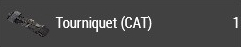 Tourniquet im Inventar