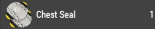 Chestseal im Inventar